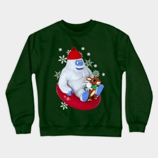 BUMBLE & RUDOLPH Snow Tubing Crewneck Sweatshirt